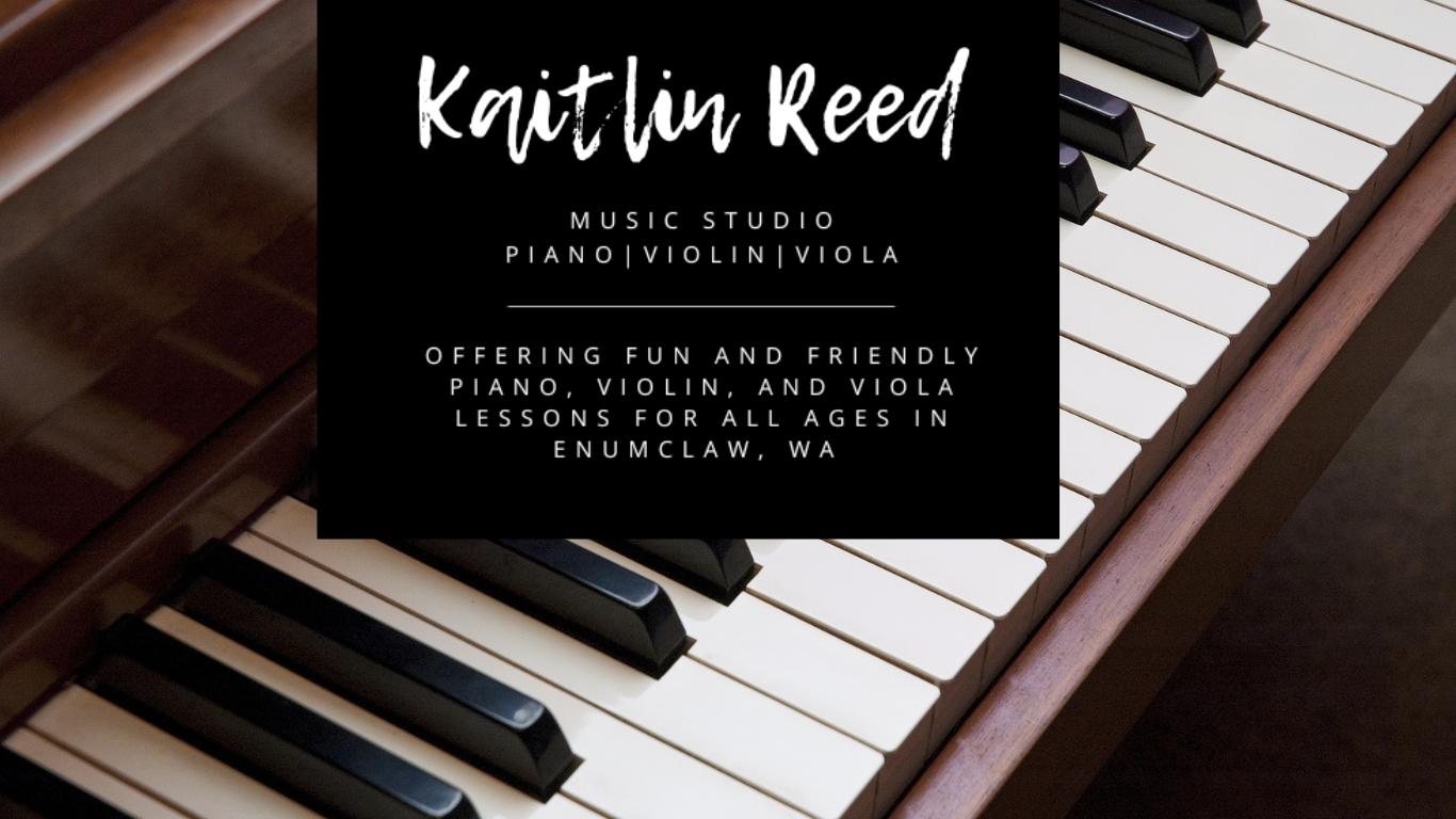 Real studio photo for Kaitlin Reed Music Studio